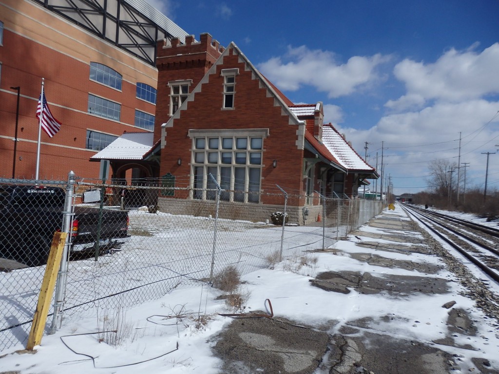 Foto: ex estación del Grand Trunk Western Railroad - Lansing (Michigan), Estados Unidos