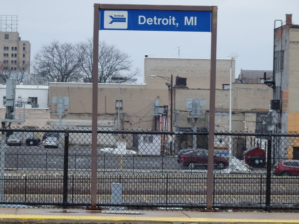 Foto: estación de Amtrak - Detroit (Michigan), Estados Unidos