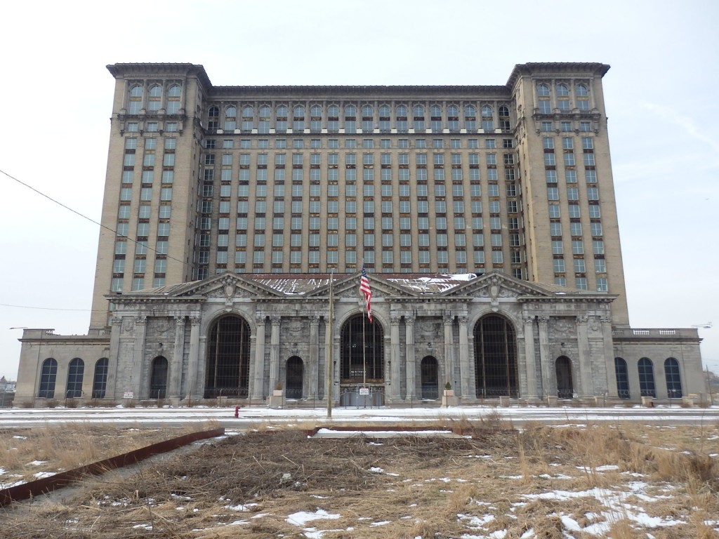 Foto: ex estación del Michigan Central - Detroit (Michigan), Estados Unidos