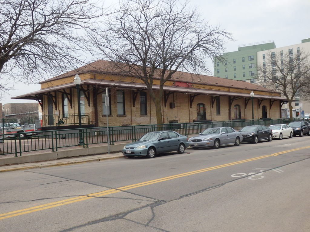 Foto: ex estación de carga del FC Illinois Central - Madison (Wisconsin), Estados Unidos