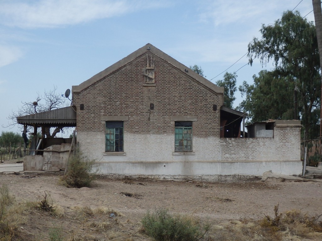 Foto: ex estación del FC San Martín - Anchoris (Mendoza), Argentina