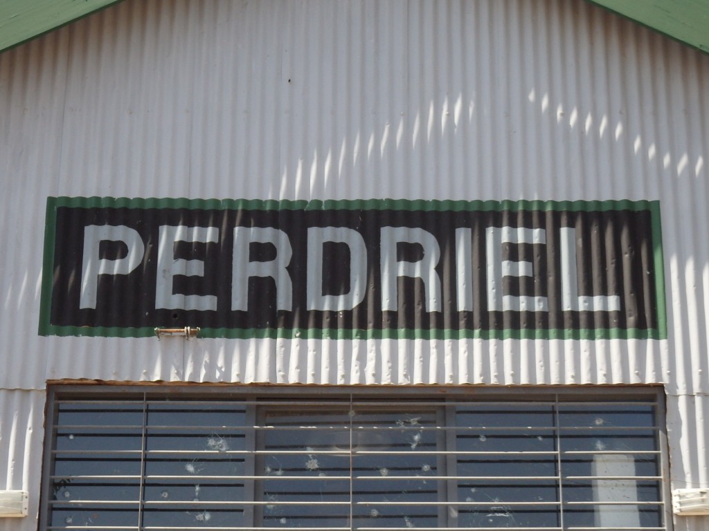 Foto: ex estación del FC San Martín - Perdriel (Mendoza), Argentina