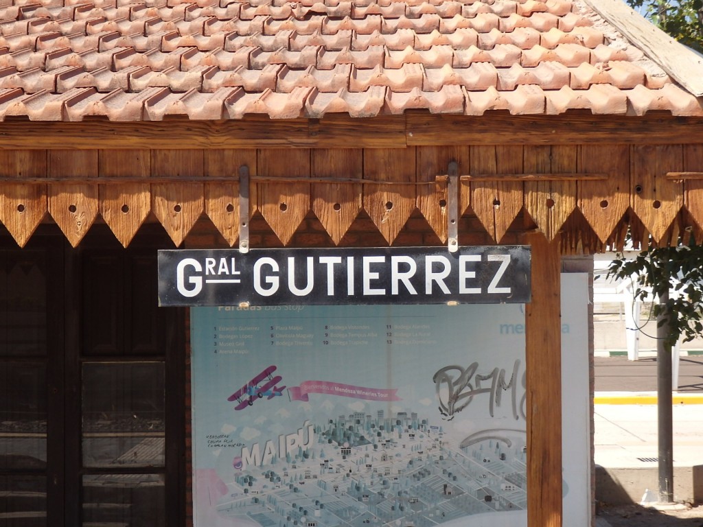 Foto: ex estación del FC San Martín - General Gutiérrez (Mendoza), Argentina