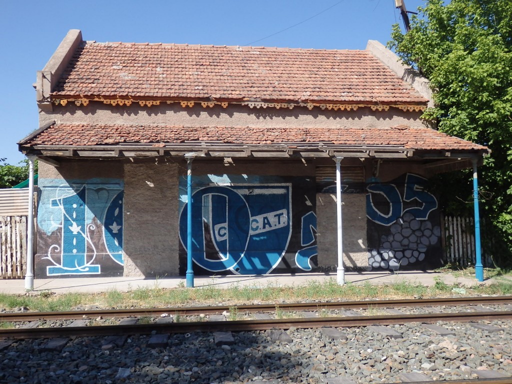 Foto: ex estación del FC San Martín - Godoy Cruz (Mendoza), Argentina