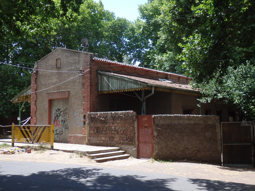 Foto: ex estación Paso de los Andes del FC Belgrano (Trasandino) - Chacras de Coria (Mendoza), Argentina
