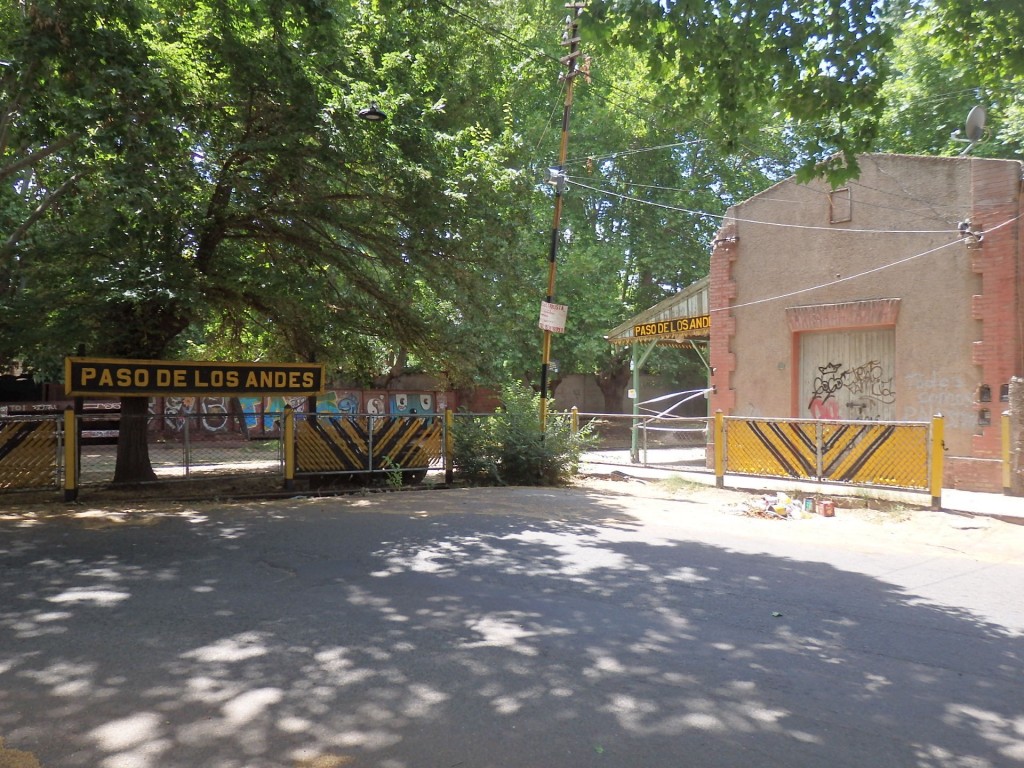 Foto: ex estación del FC Belgrano (Trasandino) - Chacras de Coria (Mendoza), Argentina