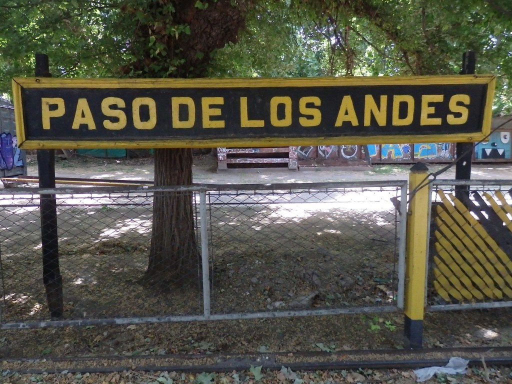 Foto: ex estación del FC Belgrano (Trasandino) - Chacras de Coria (Mendoza), Argentina