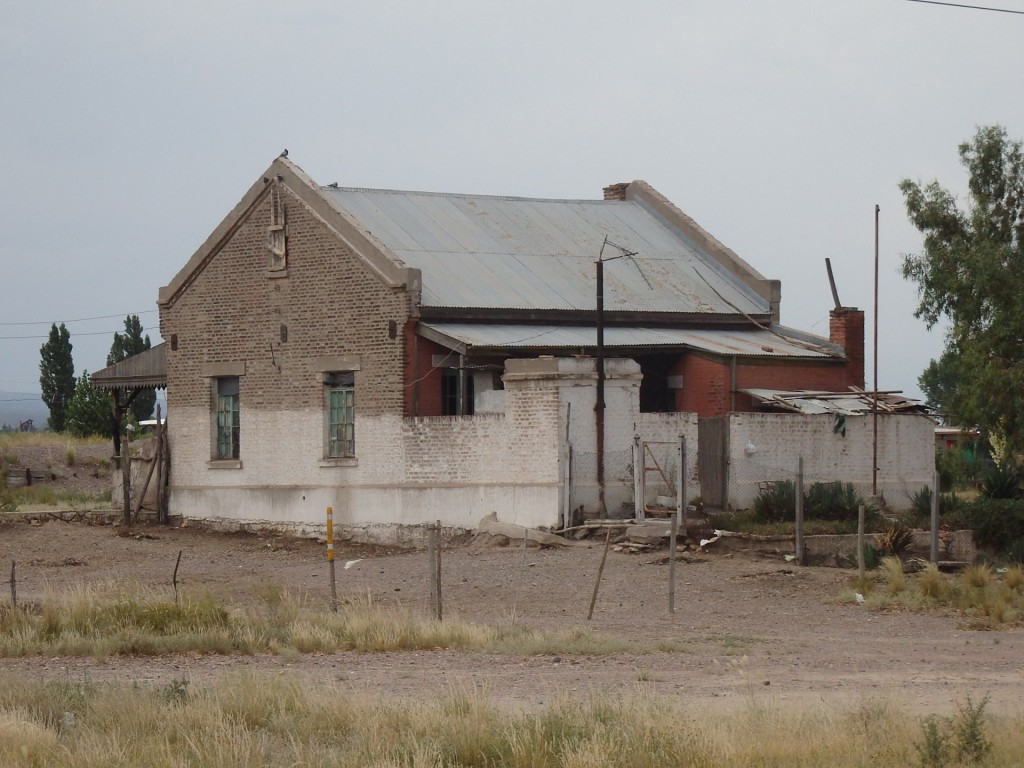 Foto: ex estación del FC San Martín - Anchoris (Mendoza), Argentina