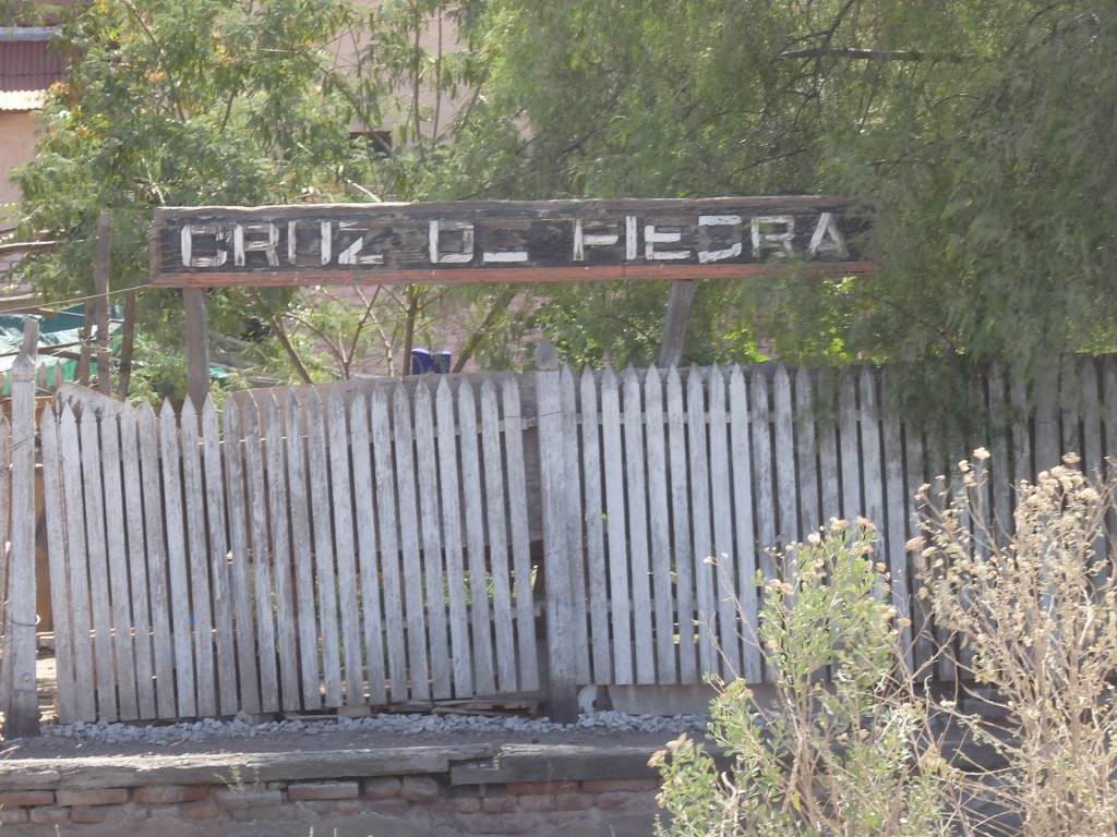Foto: ex estación del FC San Martín - Cruz de Piedra (Mendoza), Argentina