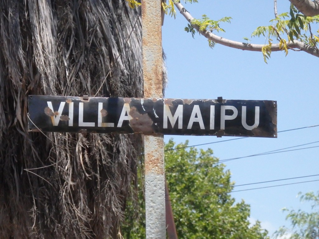 Foto: ex estación del FC San Martín - Villa Maipú (Mendoza), Argentina