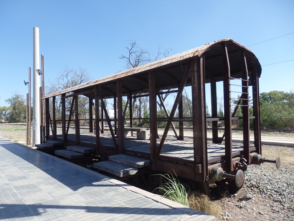 Foto: ex estación del FC San Martín - Luzuriaga (Mendoza), Argentina