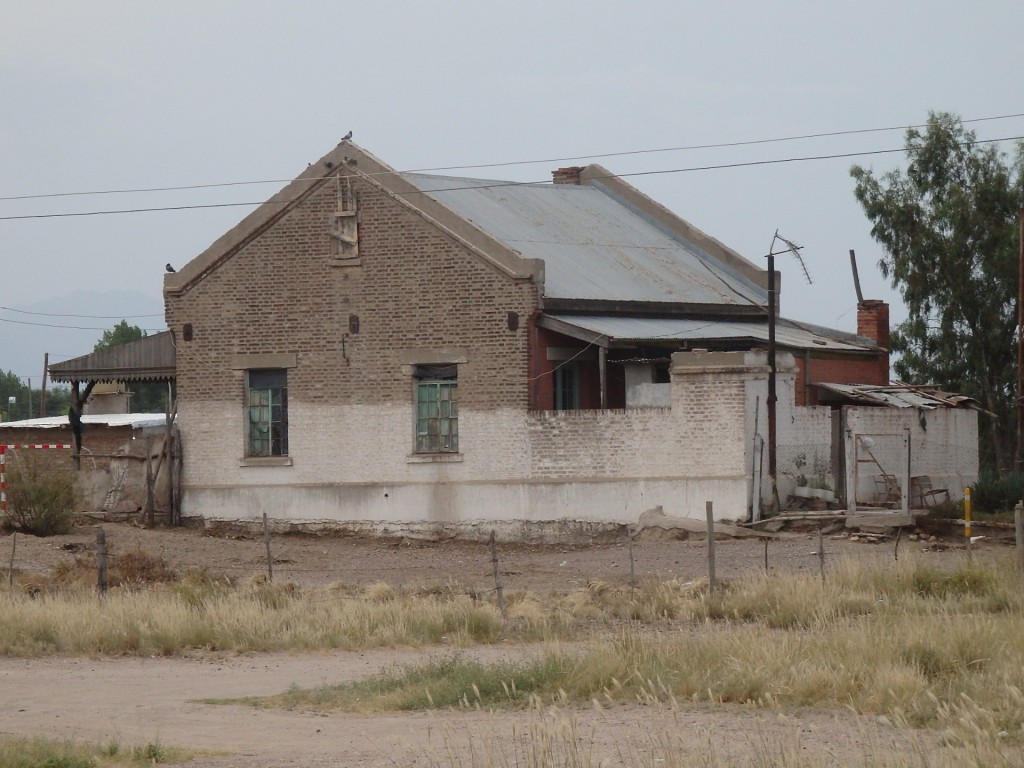 Foto: ex estación del FC San Martín - Anchoris (Mendoza), Argentina