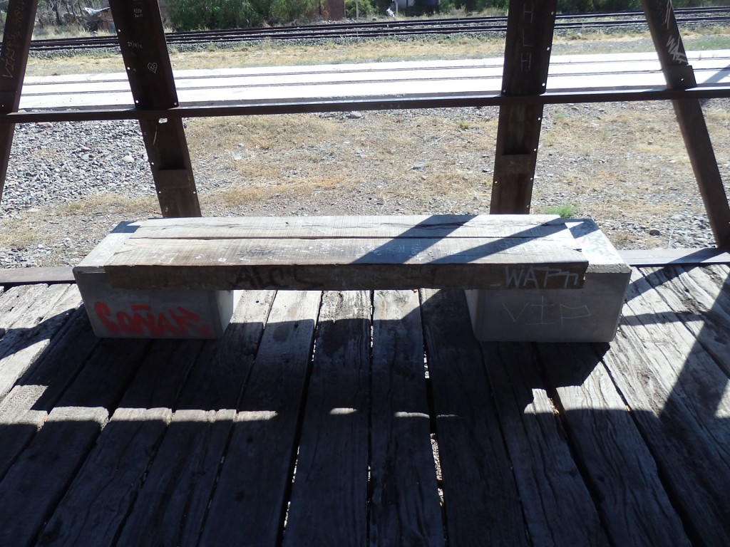 Foto: ex estación del FC San Martín - Luzuriaga (Mendoza), Argentina