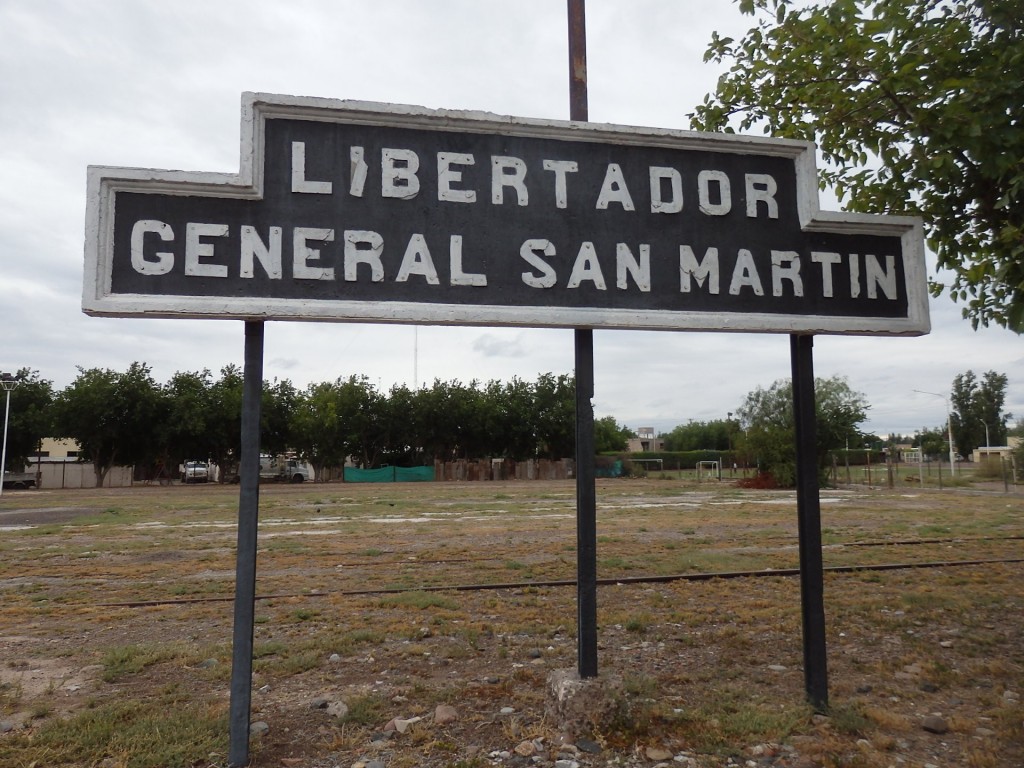 Foto: ex estación del FC San Martín - La Colonia (Mendoza), Argentina
