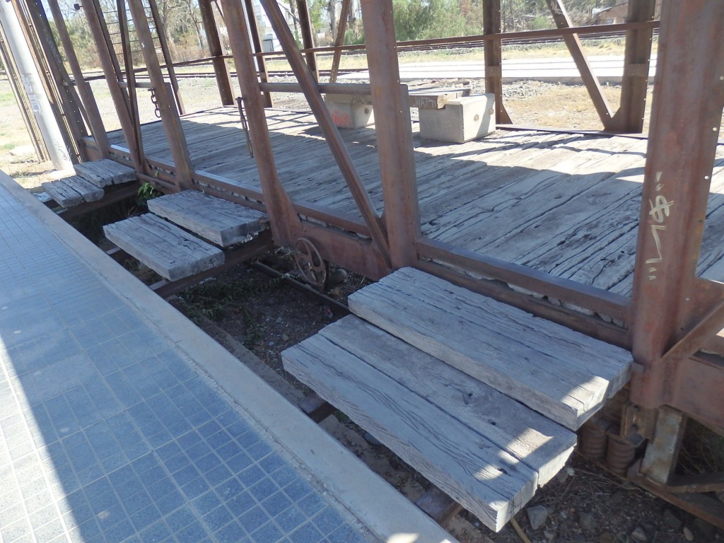 Foto: ex estación del FC San Martín - Luzuriaga (Mendoza), Argentina
