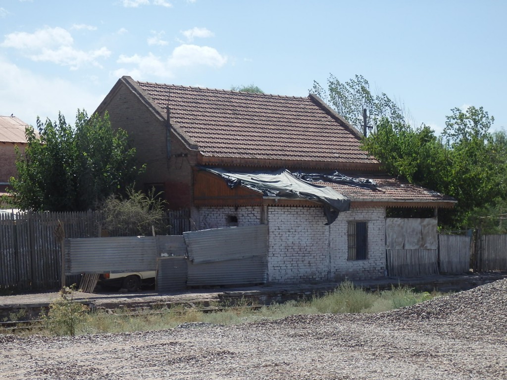 Foto: ex estación del FC San Martín - Cruz de Piedra (Mendoza), Argentina