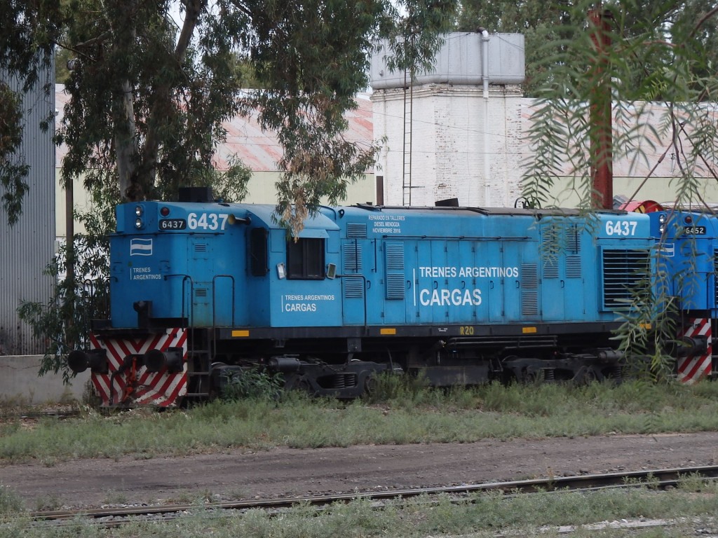 Foto: cuadro de la estación - Palmira (Mendoza), Argentina