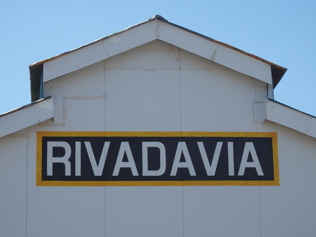 Foto: ex estación del FC San Martín - Rivadavia (Mendoza), Argentina
