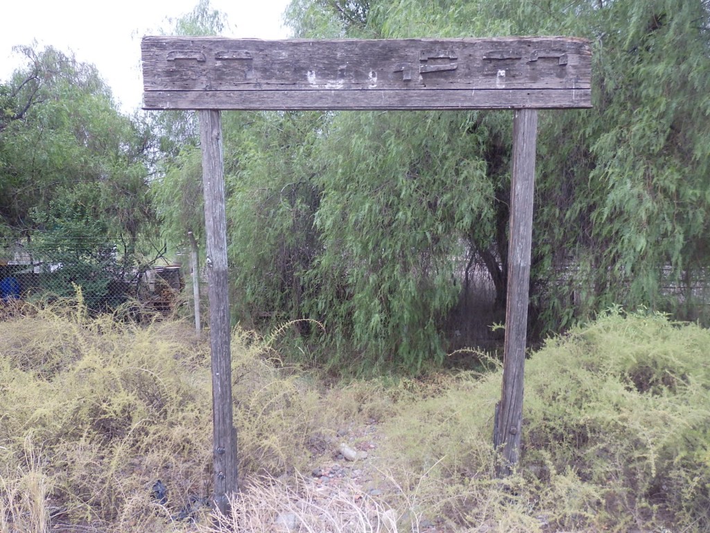 Foto: ex estación del FC San Martín - Coquimbito (Mendoza), Argentina