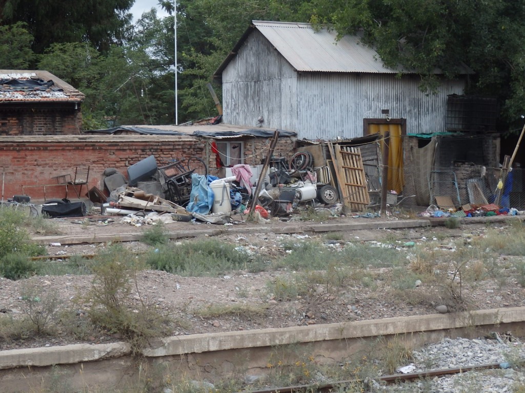 Foto: ex estación del FC San Martín - Fray Luis Beltrán (Mendoza), Argentina