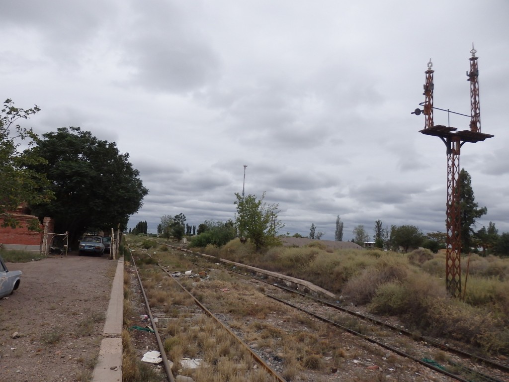 Foto: ex estación del FC San Martín - Fray Luis Beltrán (Mendoza), Argentina