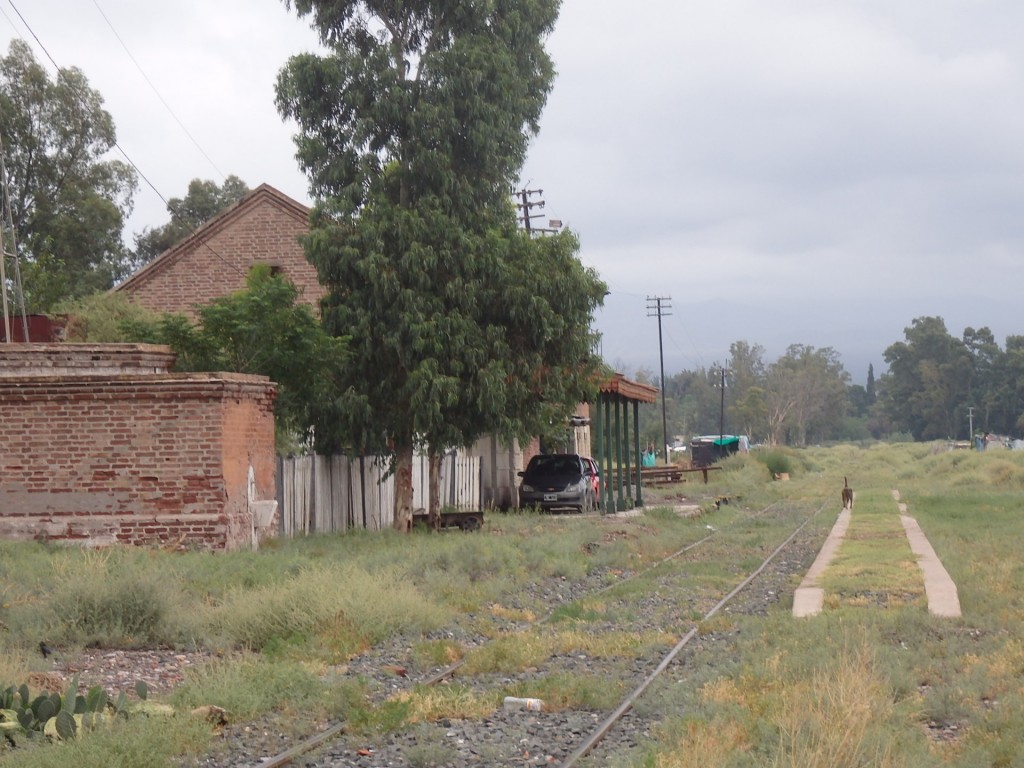 Foto: ex estación Espejo del FC San Martín - Las Heras (Mendoza), Argentina