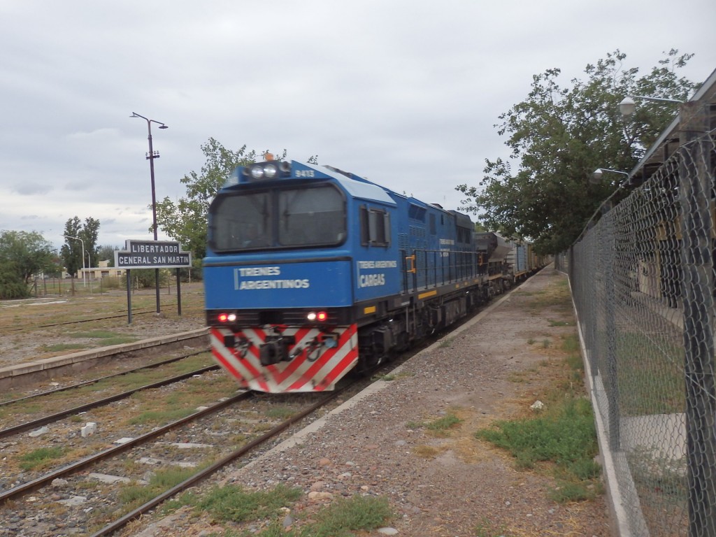 Foto: ex estación del FC San Martín - La Colonia (Mendoza), Argentina