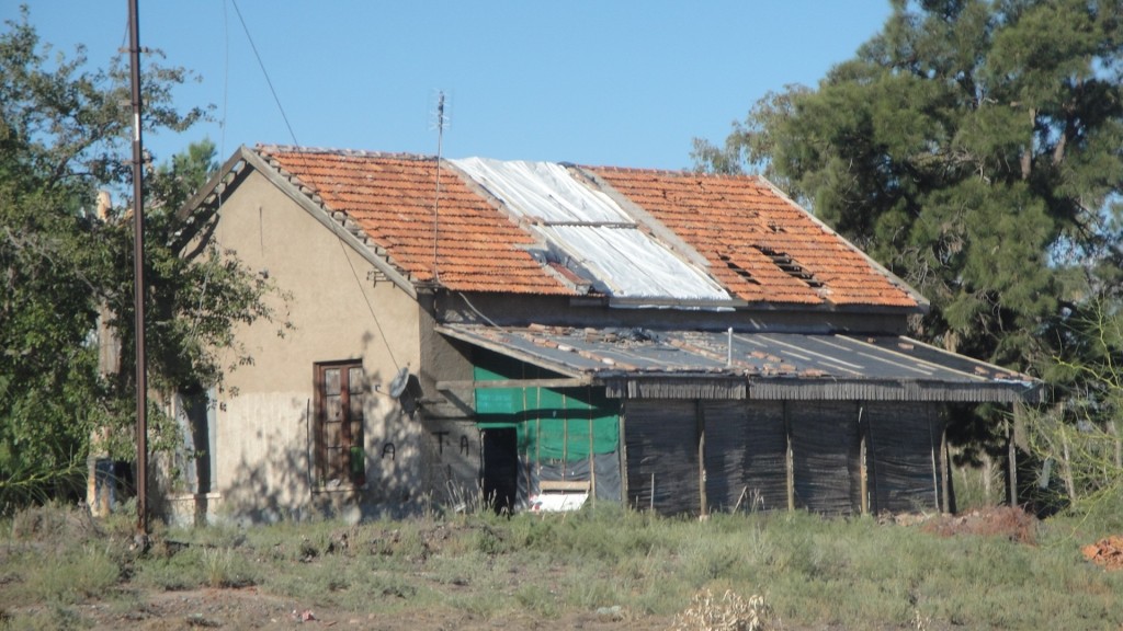 Foto: ex estación del FC San Martín - Santa Rosa (Mendoza), Argentina