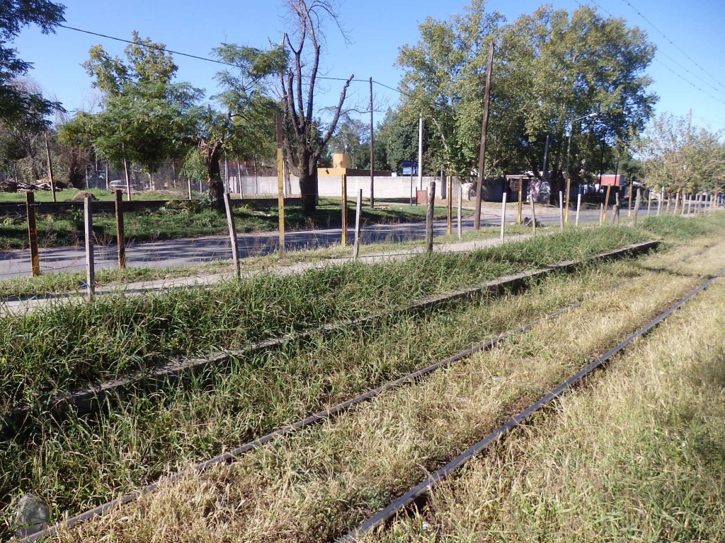 Foto: restos del apeadero Rivera Indarte del FC Belgrano - Córdoba, Argentina