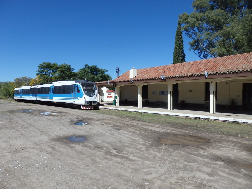 Foto: estación histórica del FC Belgrano - Casa Grande (Córdoba), Argentina