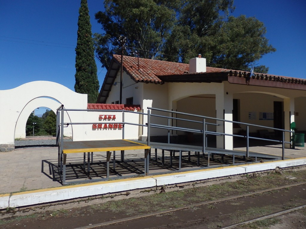 Foto: estación histórica del FC Belgrano - Casa Grande (Córdoba), Argentina