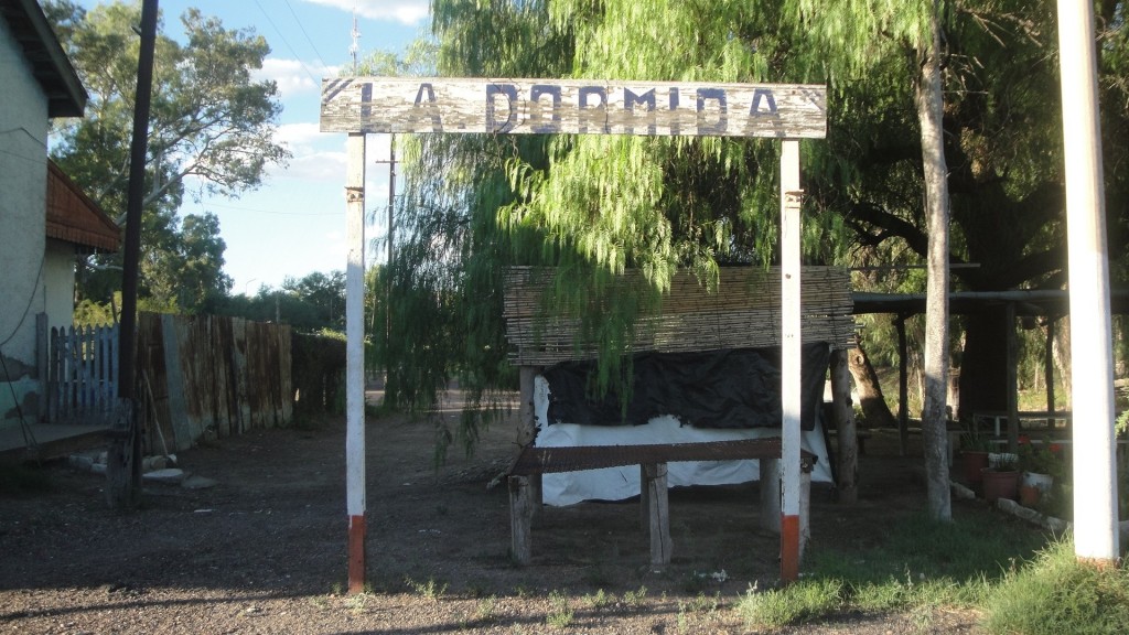 Foto: ex estación del FC San Martín - La Dormida (Mendoza), Argentina