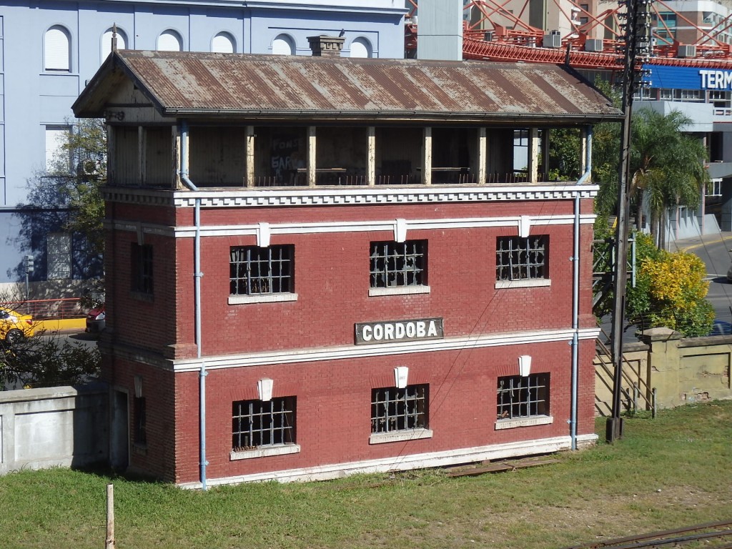 Foto: cabín de señales del FC Mitre - Córdoba, Argentina