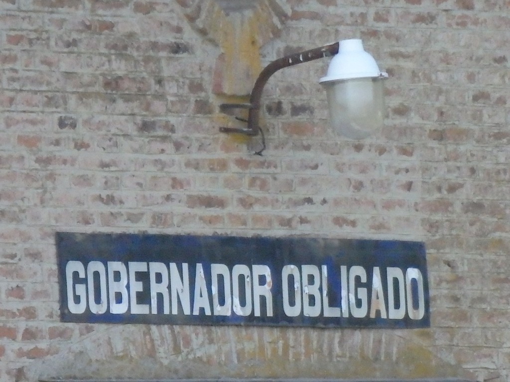 Foto: ex estación del FC Belgrano (FCPBA) - Gobernador Obligado (Buenos Aires), Argentina