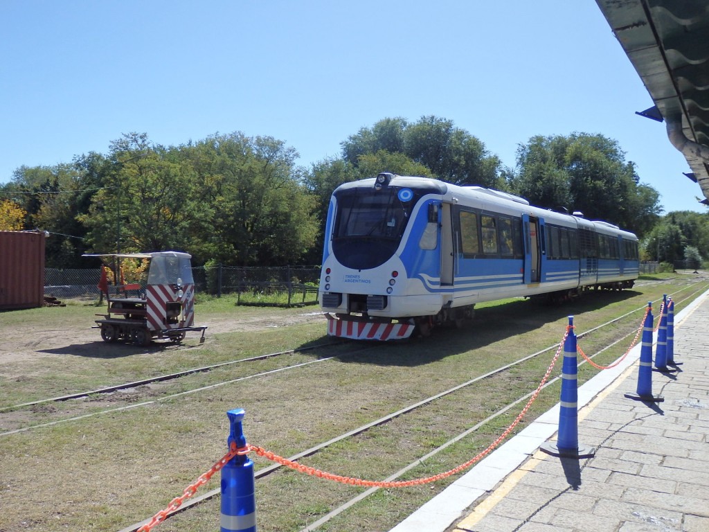 Foto: estación histórica del FC Belgrano - Valle Hermoso (Córdoba), Argentina