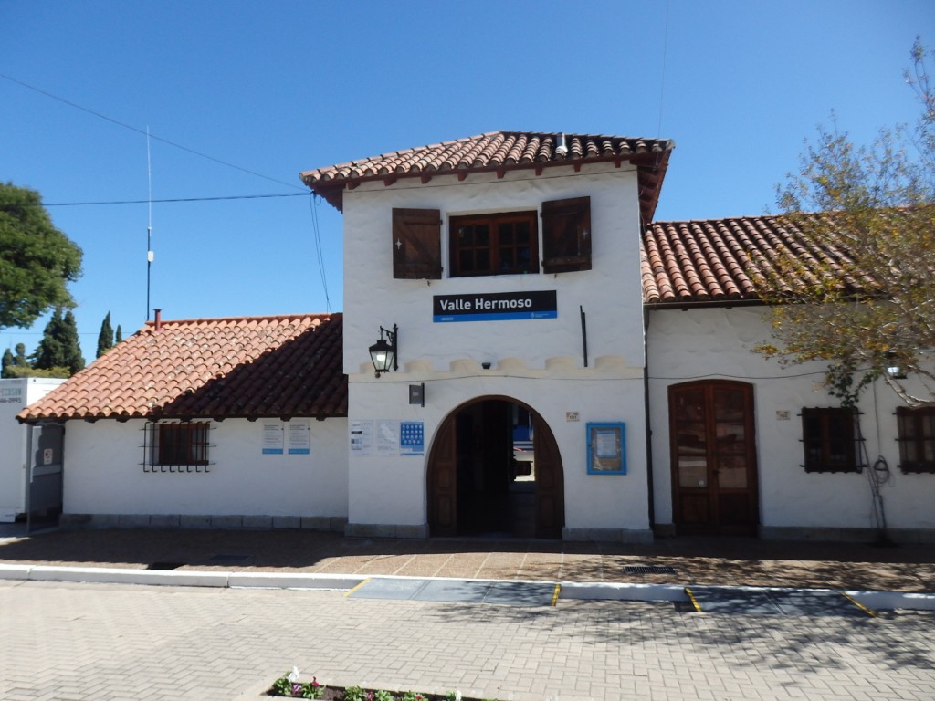 Foto: estación histórica del FC Belgrano - Valle Hermoso (Córdoba), Argentina