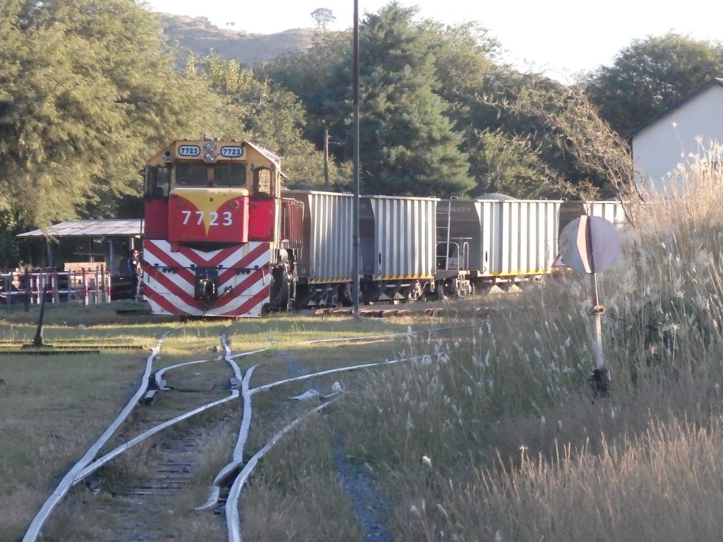 Foto: tren de Belgrano Cargas - La Calera (Córdoba), Argentina
