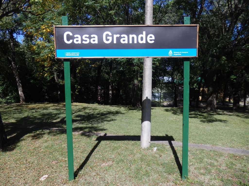 Foto: estación histórica del FC Belgrano - Casa Grande (Córdoba), Argentina