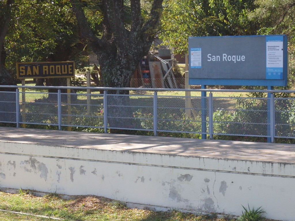 Foto: apeadero de Trenes Argentinos - San Roque (Córdoba), Argentina