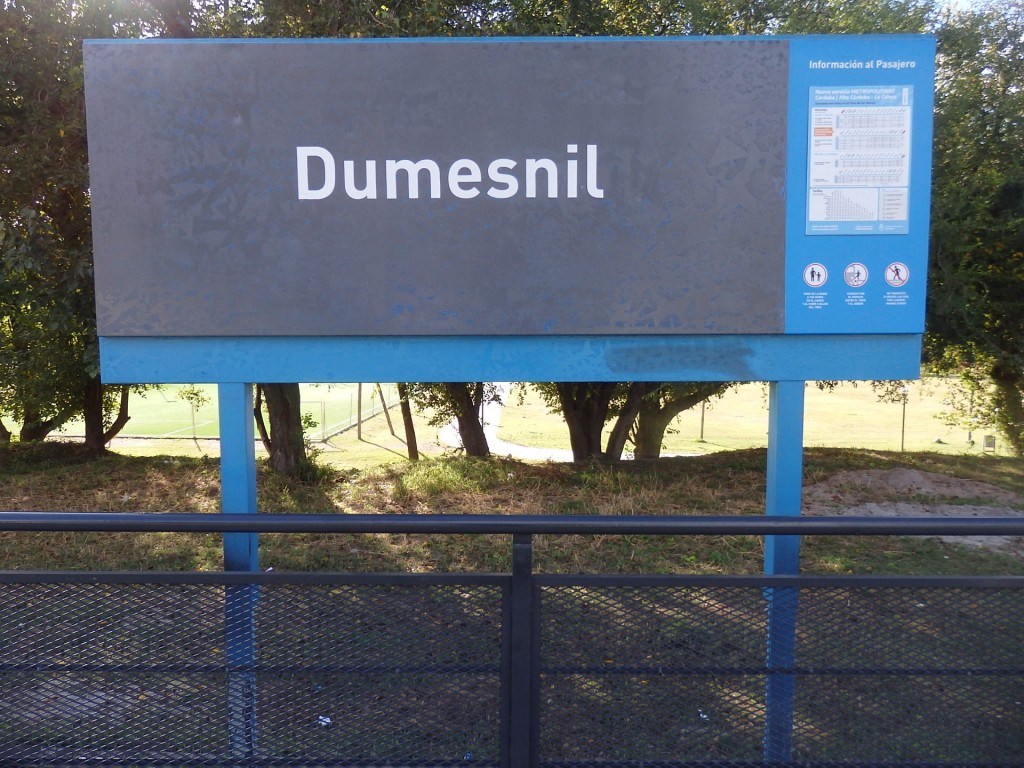 Foto: estación histórica de los FC Belgrano y Mitre - Dumesnil (Córdoba), Argentina