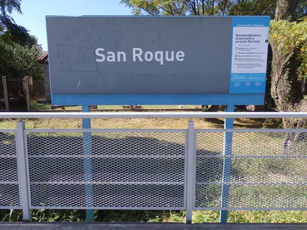 Foto: apeadero de Trenes Argentinos - San Roque (Córdoba), Argentina
