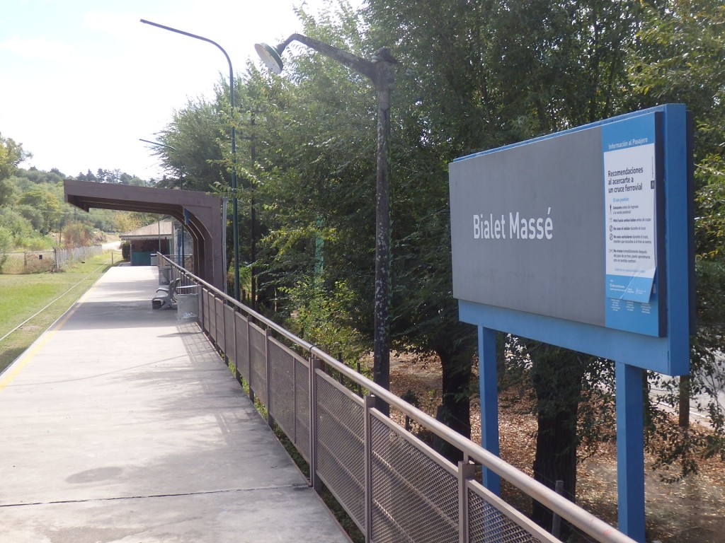 Foto: apeadero de Trenes Argentinos - Bialet Massé (Córdoba), Argentina