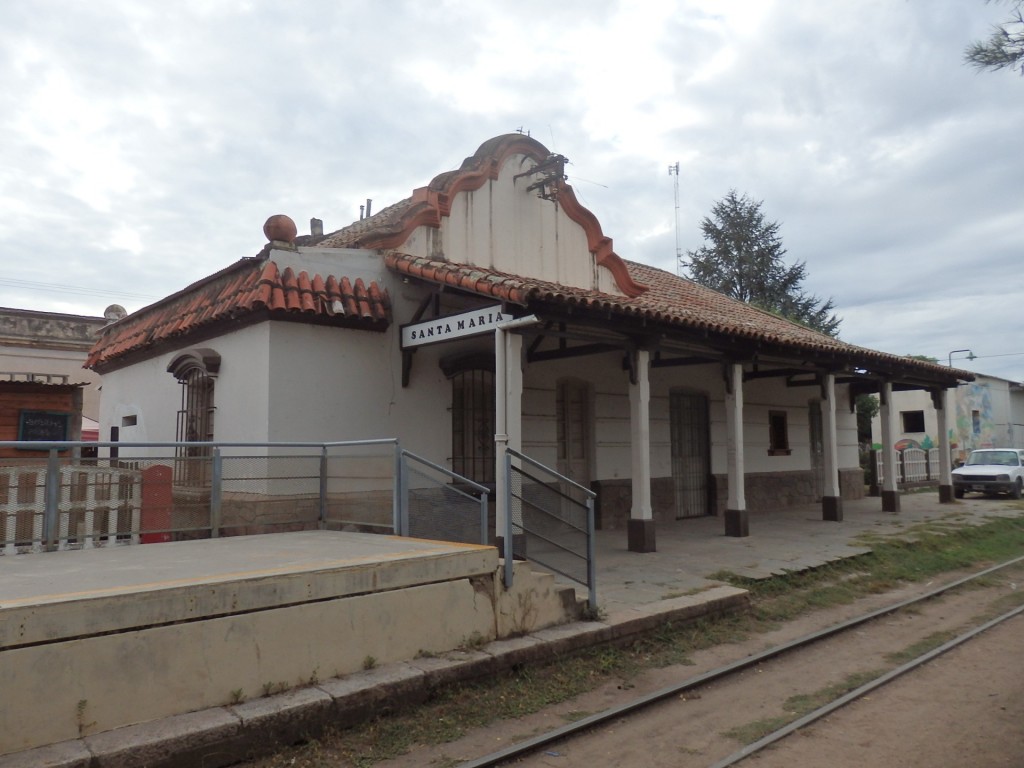 Foto: estación histórica del FC Belgrano - Santa María de Punilla (Córdoba), Argentina