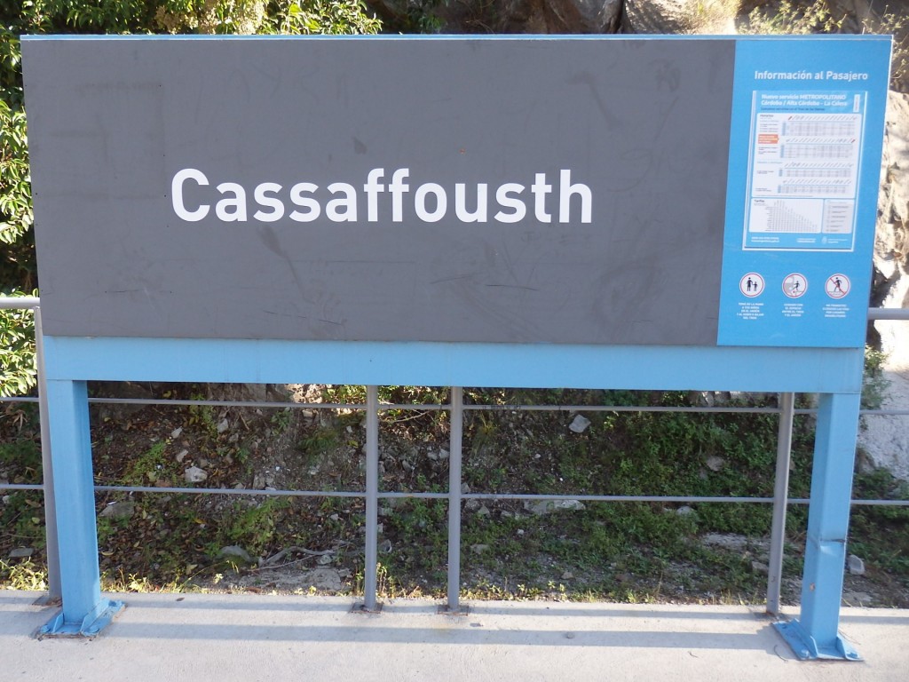 Foto: apeadero de Trenes Argentinos - Comuna de San Roque (Córdoba), Argentina