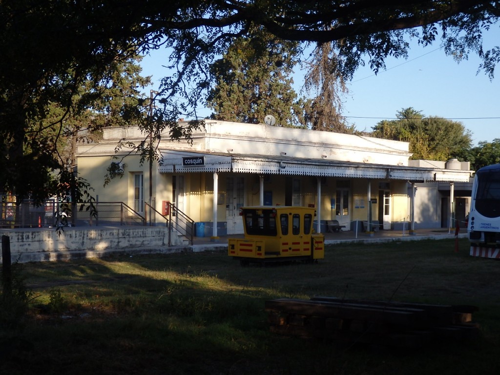 Foto: estación histórica del FC Belgrano - Cosquín (Córdoba), Argentina