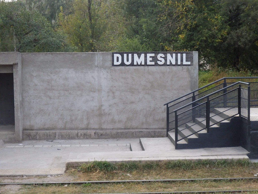 Foto: tablero del cartel original de FC Belgrano - Dumesnil (Córdoba), Argentina