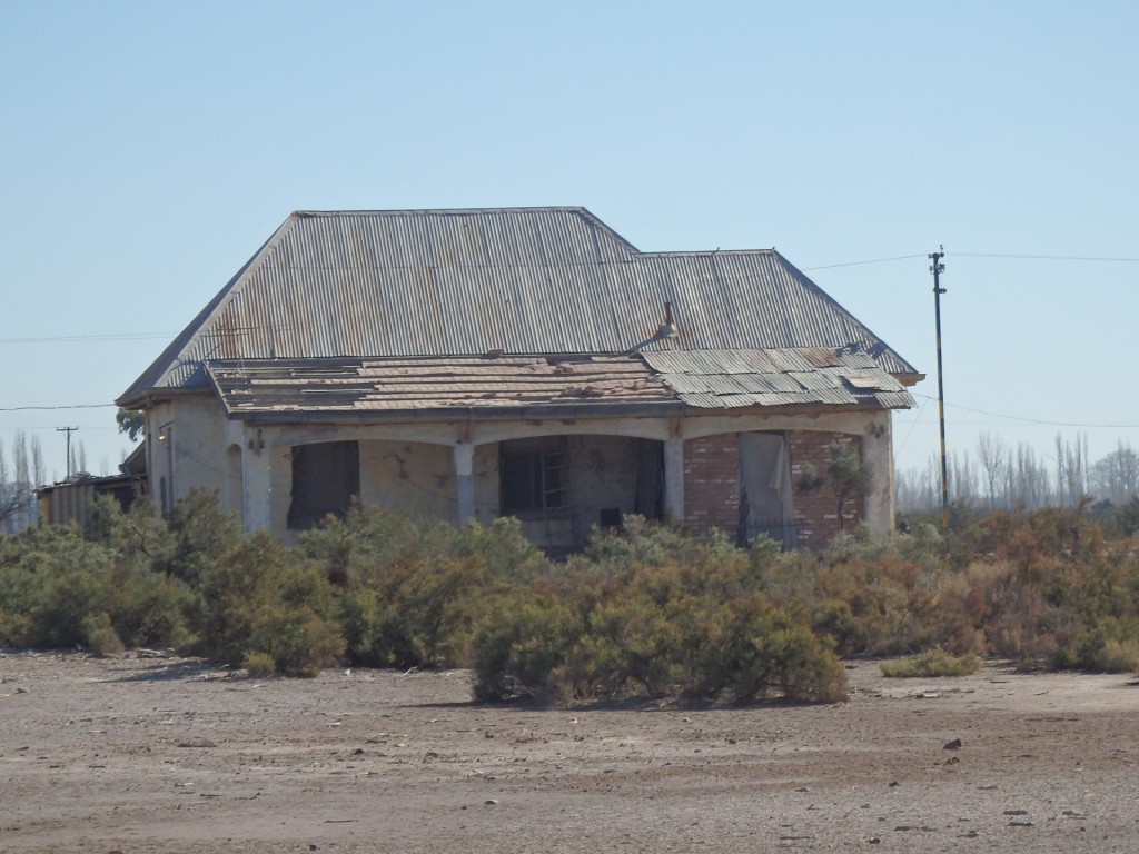 Foto: ex estación del FC Belgrano - El Vergel (Mendoza), Argentina