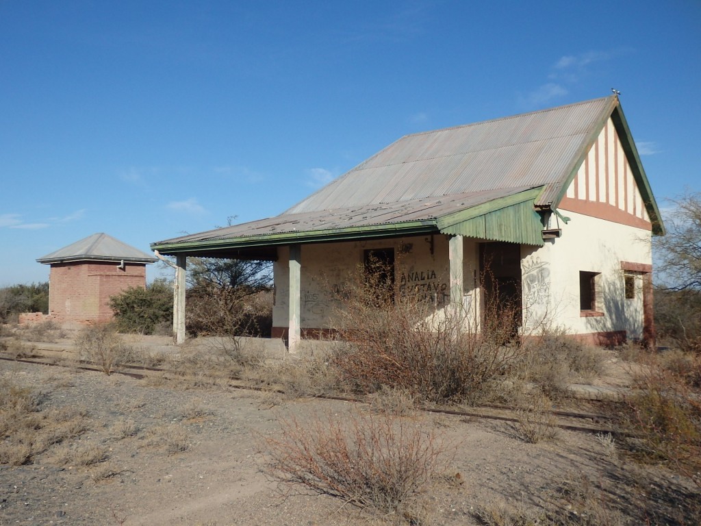 Foto: ex estación El Alpero, FC Belgrano - La Asunción (Mendoza), Argentina