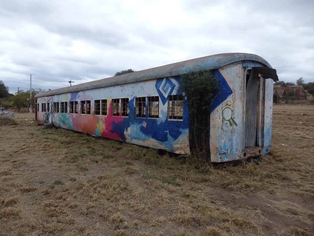 Foto: cuadro de la ex estación Toco-Toco - Cruz del Eje (Córdoba), Argentina