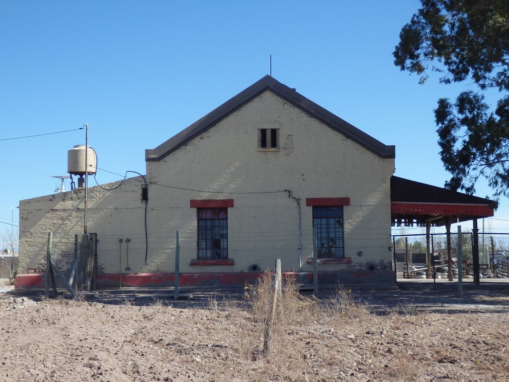 Foto: ex estación del FC San Martín - Costa de Araujo (Mendoza), Argentina